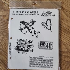 CMS082 Love Struck - Tim Holtz - Stampers Anonymous